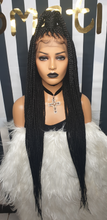Load image into Gallery viewer, 'Sheryl" cornrow braid lace frontal wig