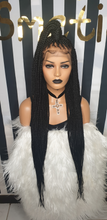 Load image into Gallery viewer, 'Sheryl" cornrow braid lace frontal wig