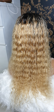 Load image into Gallery viewer, 1b/613 Malaysian Water Wave lace frontal wig