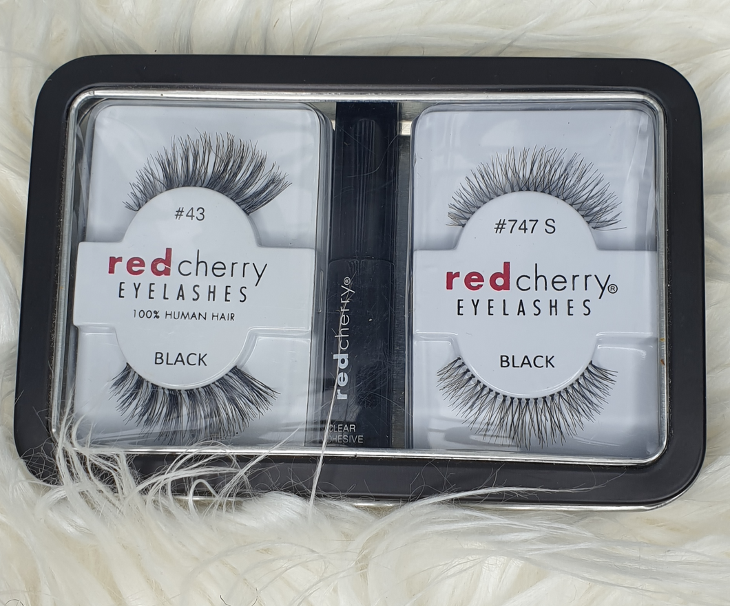 Red Cherry eyelash gift set