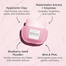 Load image into Gallery viewer, GLOW RECIPE- Watermelon Glow Hyaluronic Clay Pore-Tight Facial Mask
