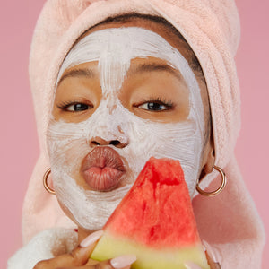 GLOW RECIPE- Watermelon Glow Hyaluronic Clay Pore-Tight Facial Mask